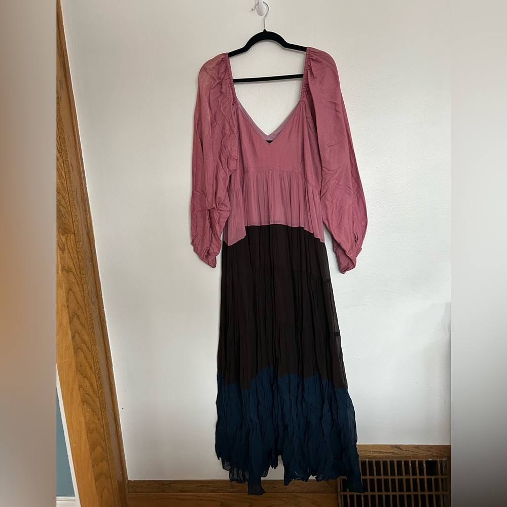 Anthropologie Balloon Sleeve Dress NWT